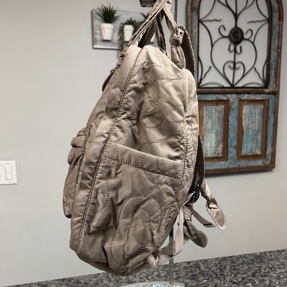 Marc Jacobs Taupe Quilted Nylon Backpack EUC main image 6